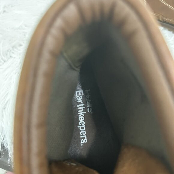Timberland Earthkeepers Boots Men’s 11.5 Brown Leather Ankle 15551 6" Original - Picture 11 of 12